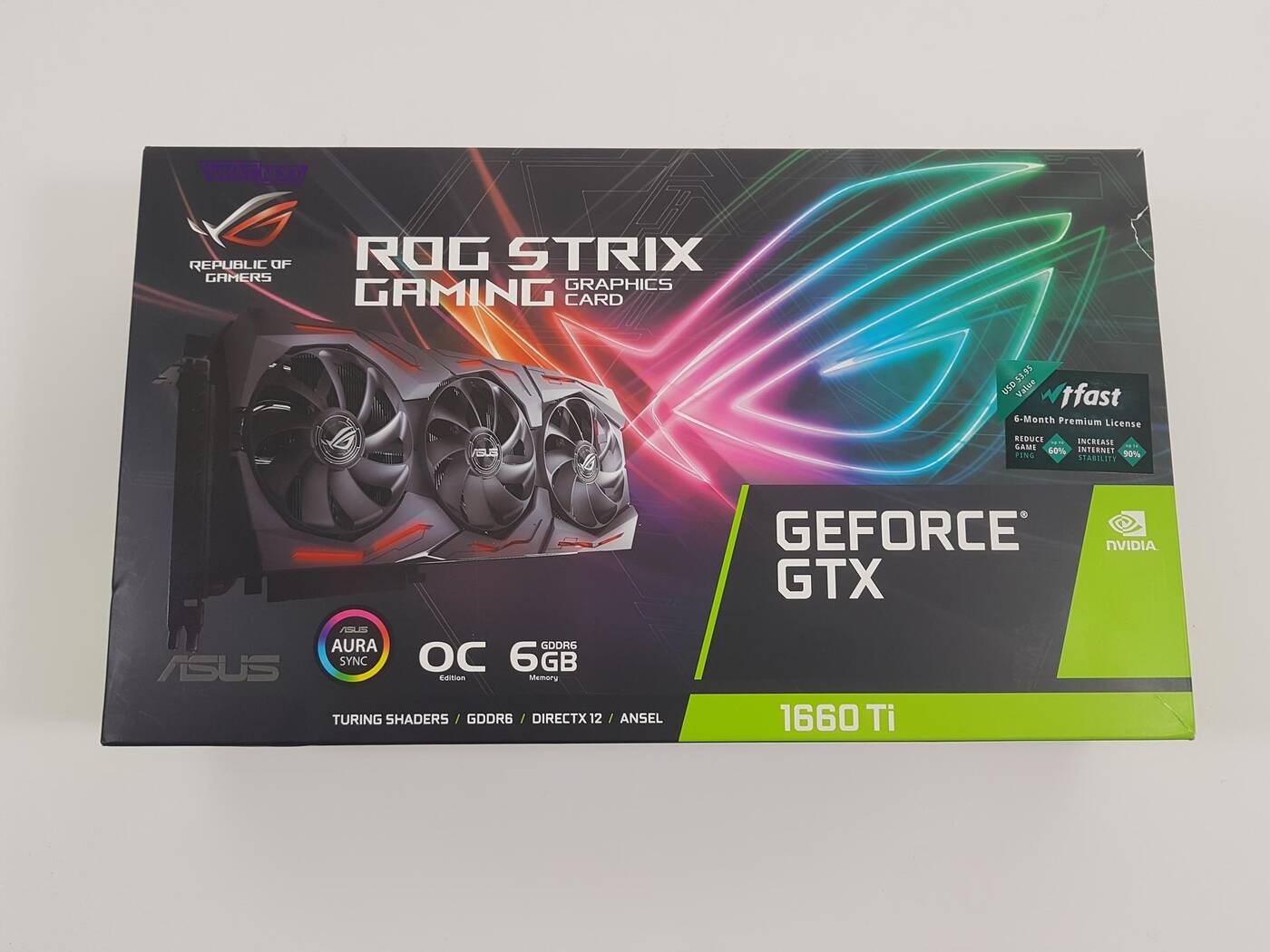 Test Asus GeForce GTX 1660 Ti ROG Strix OC