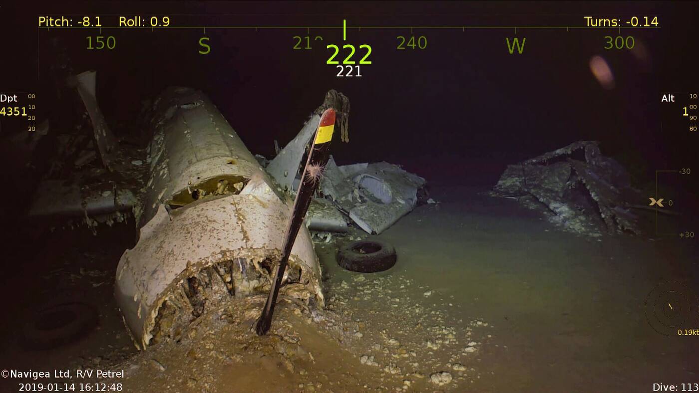Zatopiony lotniskowiec USS Wasp z czasów II Wojny Światowej odnaleziony