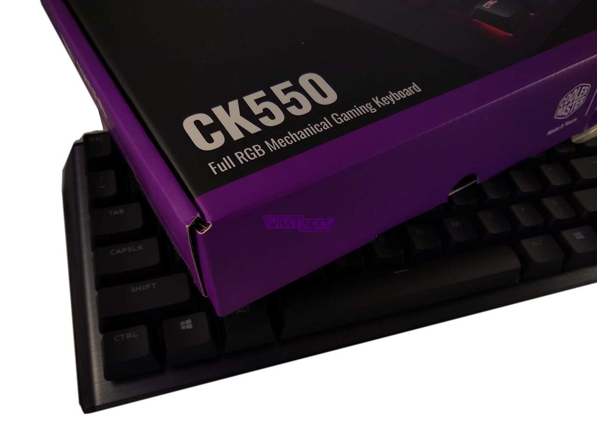 Test klawiatury CK550 z przełącznikami Gatreon