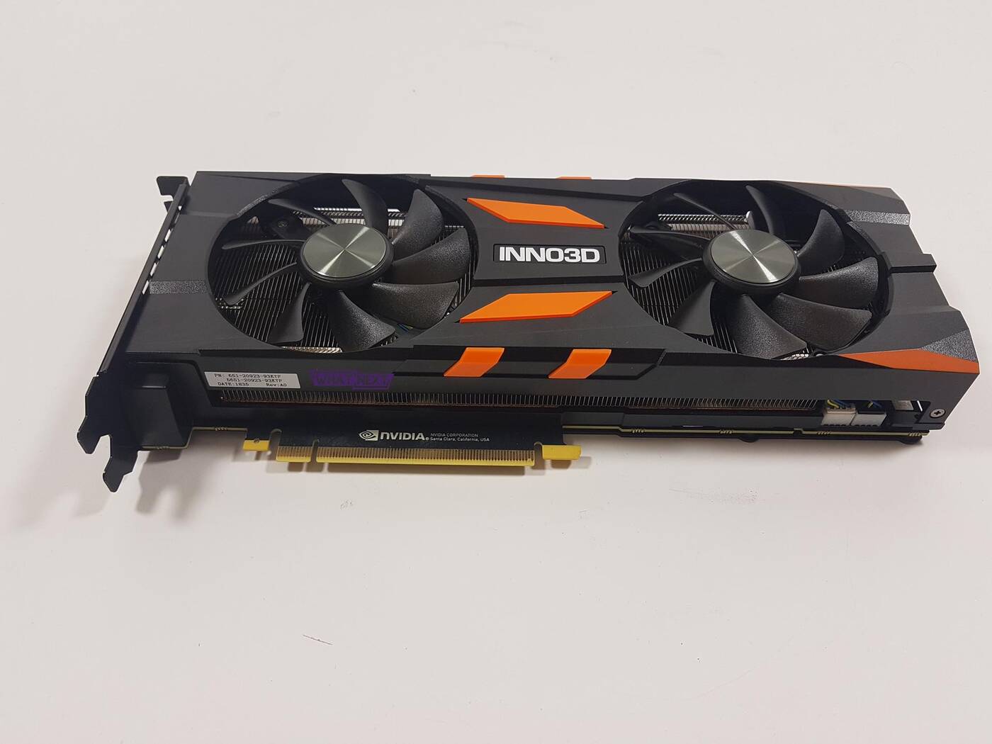 Test Inno3D GeForce RTX 2080 X2 OC