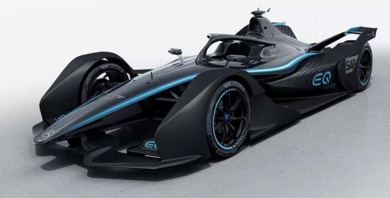 Nowy wyścigowy Mercedes to właściwie Batmobil