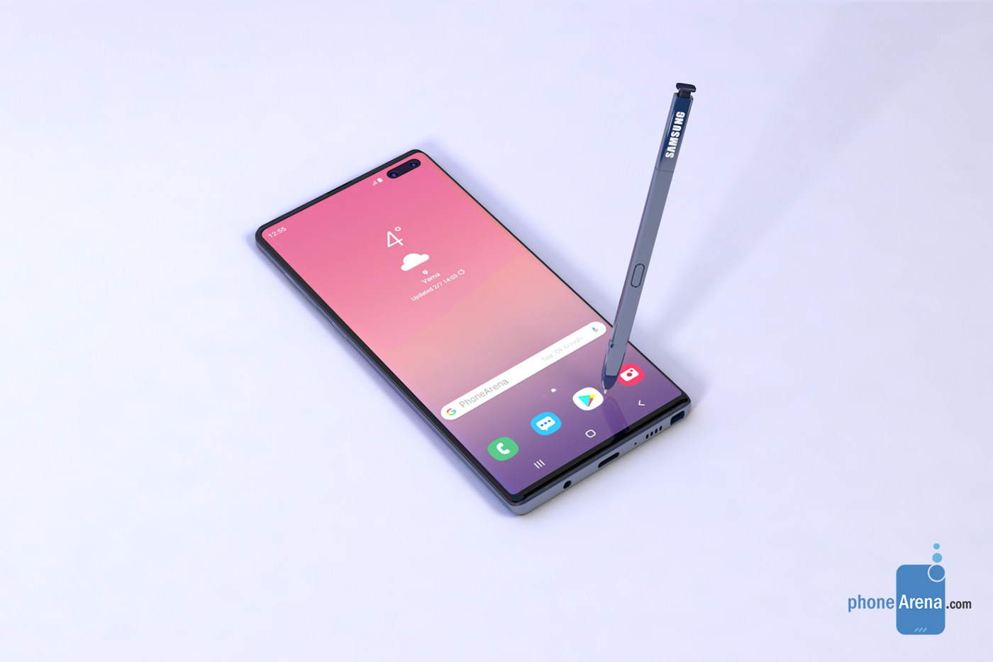 Samsung Galaxy Note 10 na nowych renderach koncepcyjnych