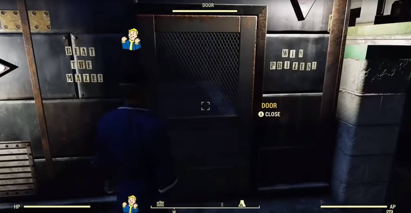 Gracz Fallout 76 zabawia innych swoim labiryntem z niespodzianką