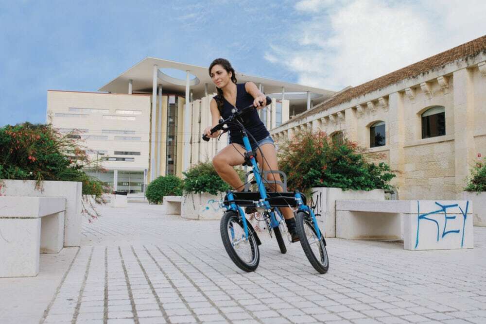 Trójkołowy elektryczny Tris Bike wjechał na Kickstartera