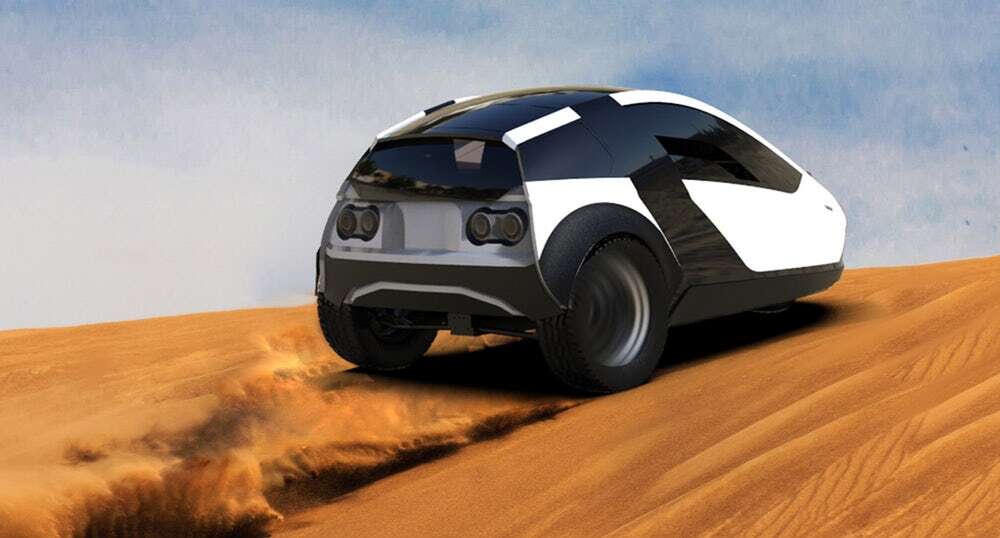 Elektryczny Twike 5 dba nie tylko o środowisko, ale też zdrowie kierowcy