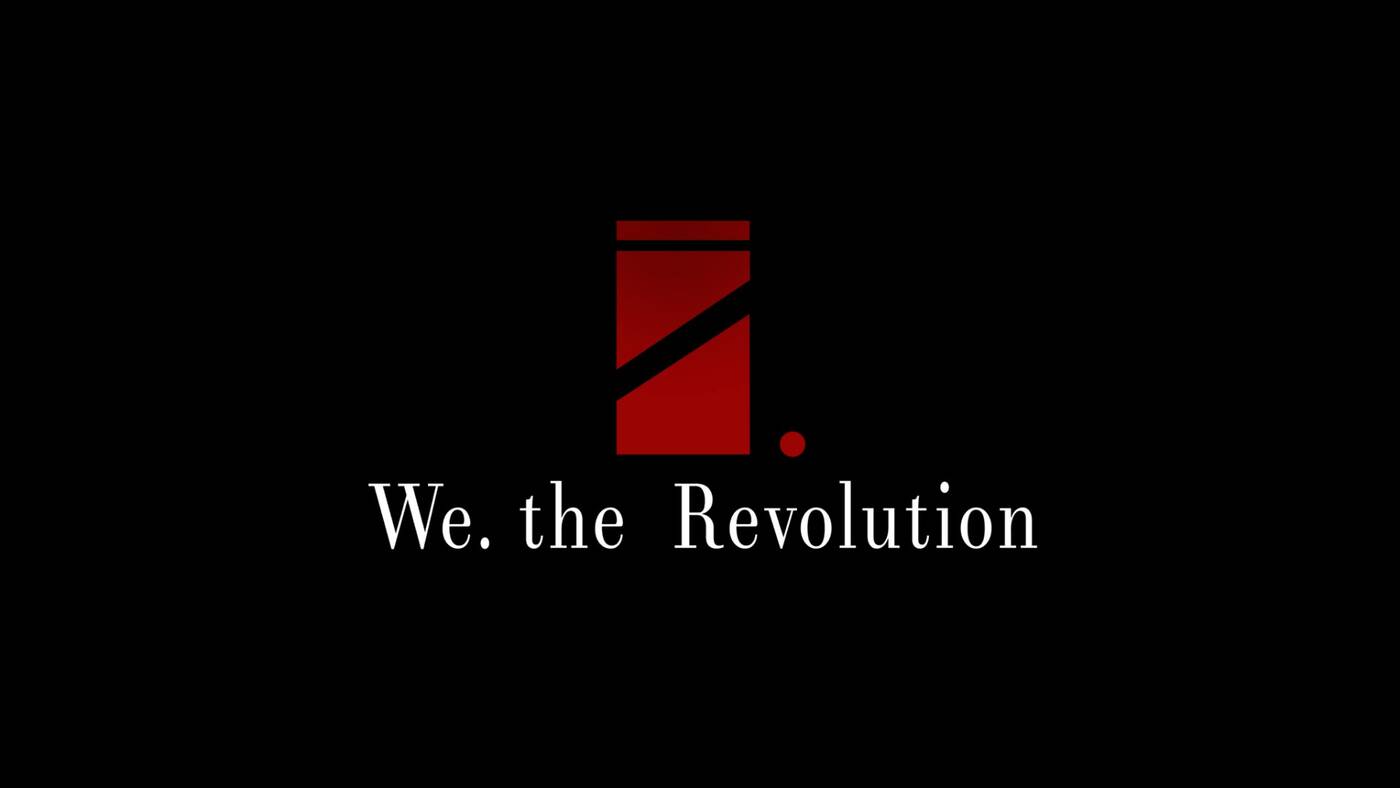 We. The Revolution tło
