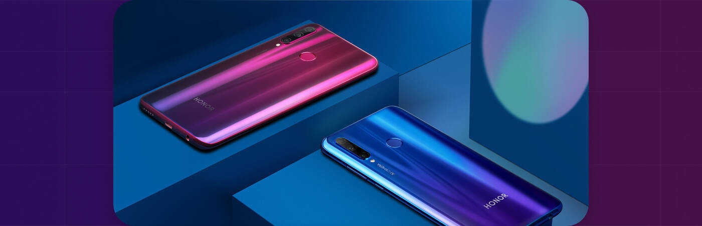 Honor 20i, wygląd Honor 20i, specyfikacja Honor 20i, design Honor 20i, kolory Honor 20i