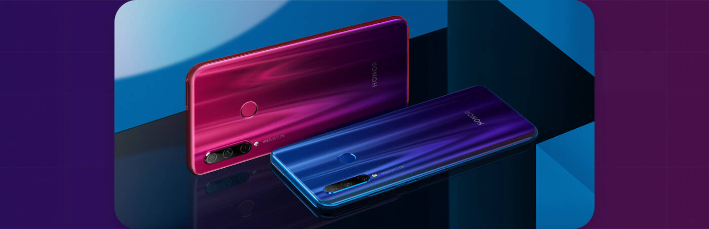 Honor 20i, wygląd Honor 20i, specyfikacja Honor 20i, design Honor 20i, kolory Honor 20i