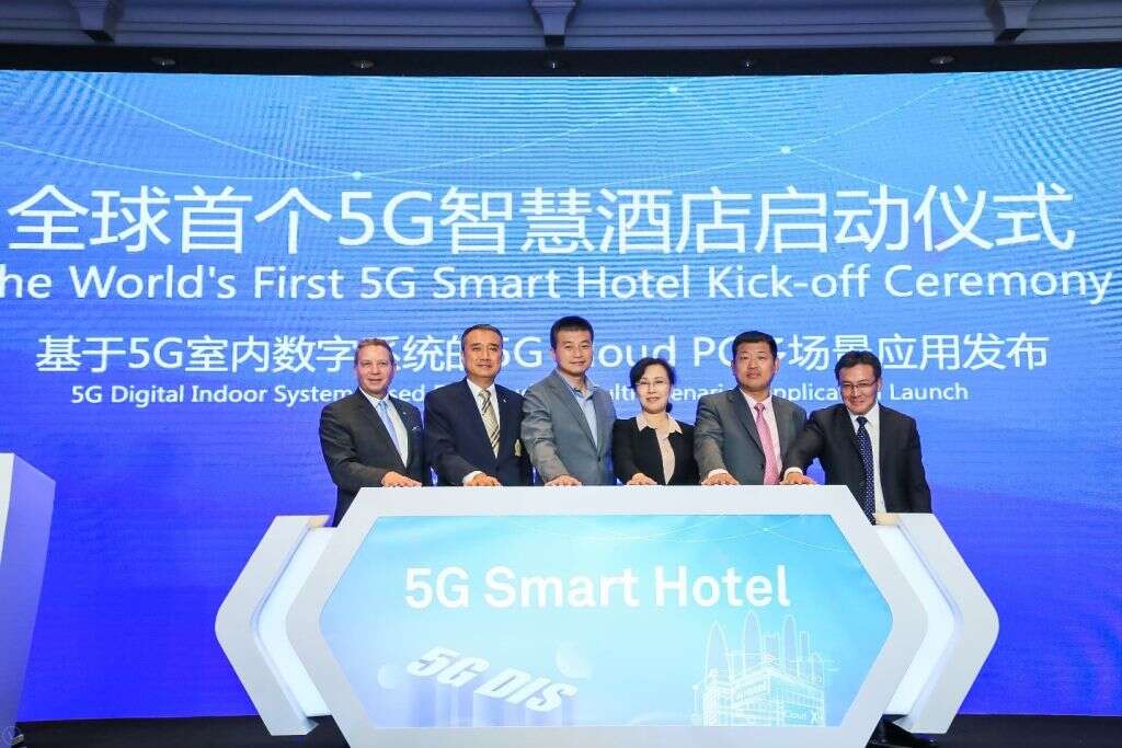 smart hotel 5G, huawei smart hotel 5G, hotel 5G, huawei hotel 5G