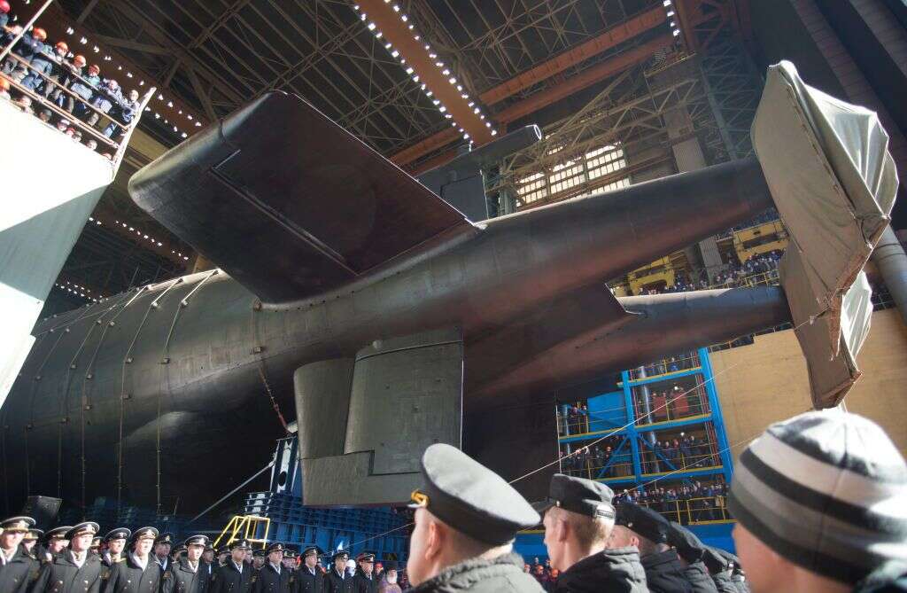 Morską toń zaczął już podbijać najdłuższy na świecie okręt podwodny Biełgorod z Rosji