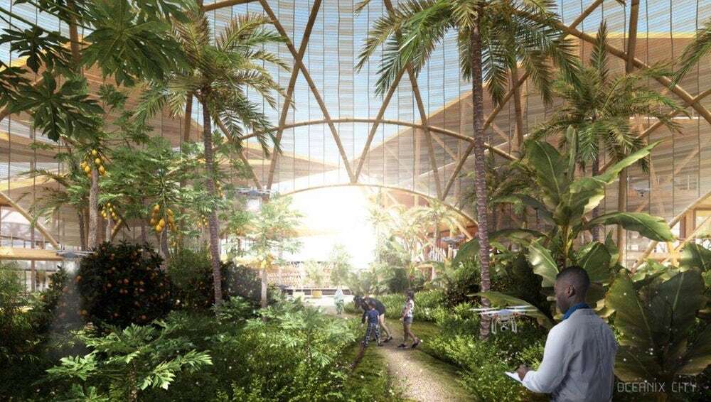 Oceanix City, czyli pływające miasto dla 10000 ludzi w planach BIG