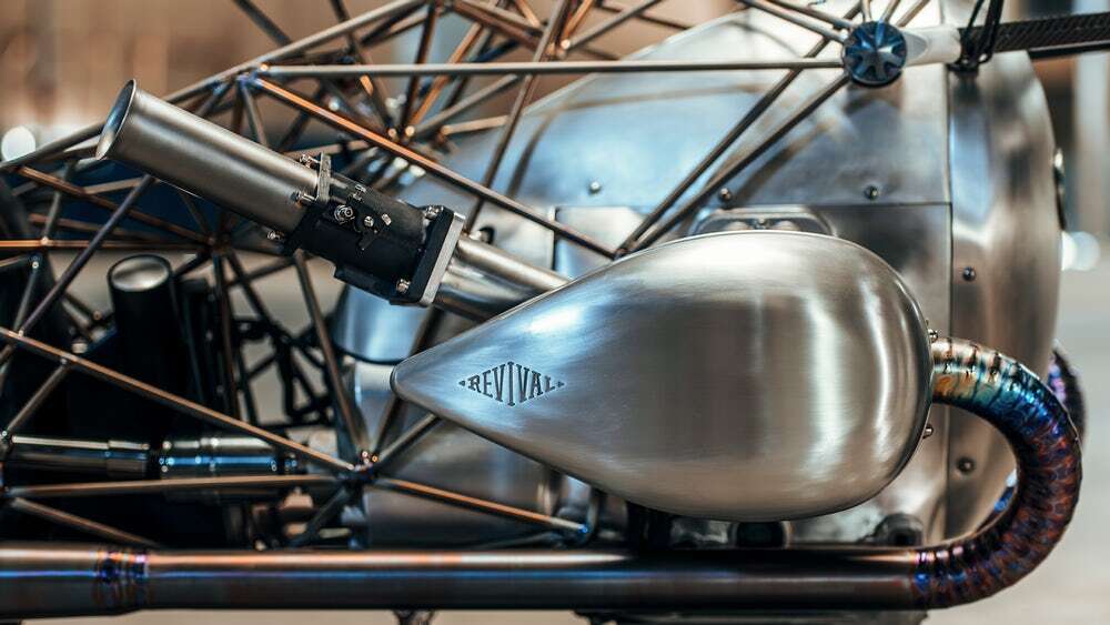 Jedyny w swoim rodzaju motocykl Birdcage od Revival
