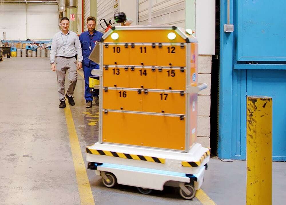 Ford skonstruował autonomicznego robota do zaoszczędzenia czasu pracowników