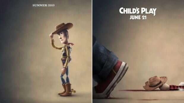 Nowy plakat Child’s Play z martwym bohaterem Toy Story