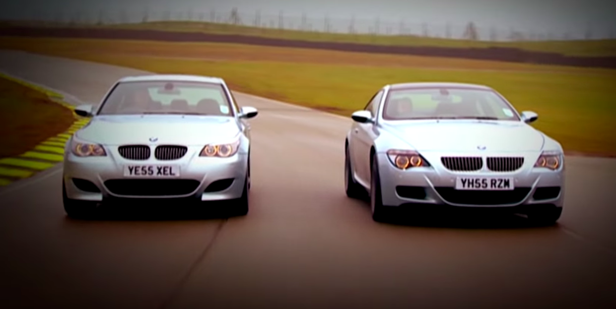 Pojedynek BMW M5 z M6 na torze