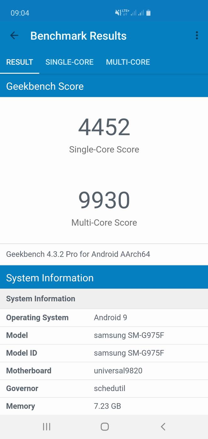 Test telefonu Samsung Galaxy S10+