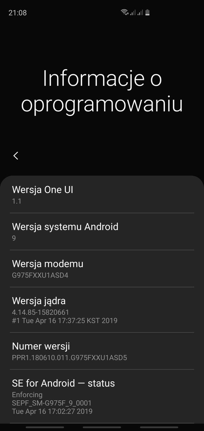 Test telefonu Samsung Galaxy S10+