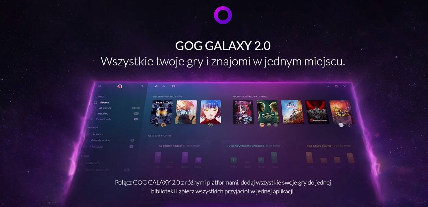 GOG Galaxy 2.0 - CD Projekt stworzy platformę