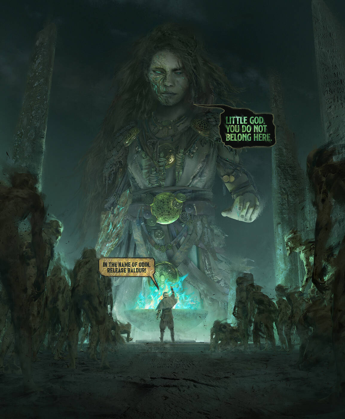 Kontynuacja God of War narysowana przez fana