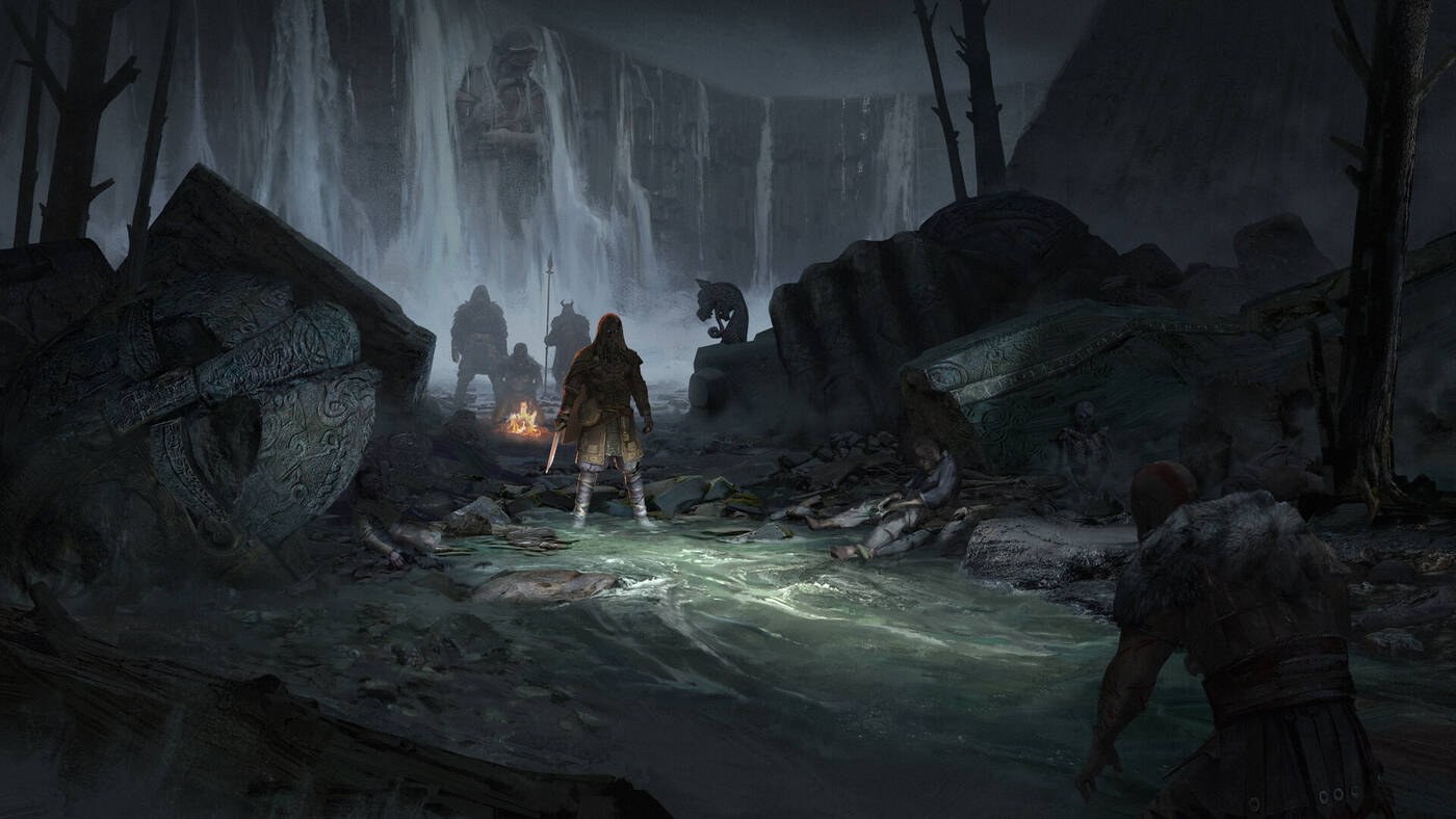 Kontynuacja God of War narysowana przez fana