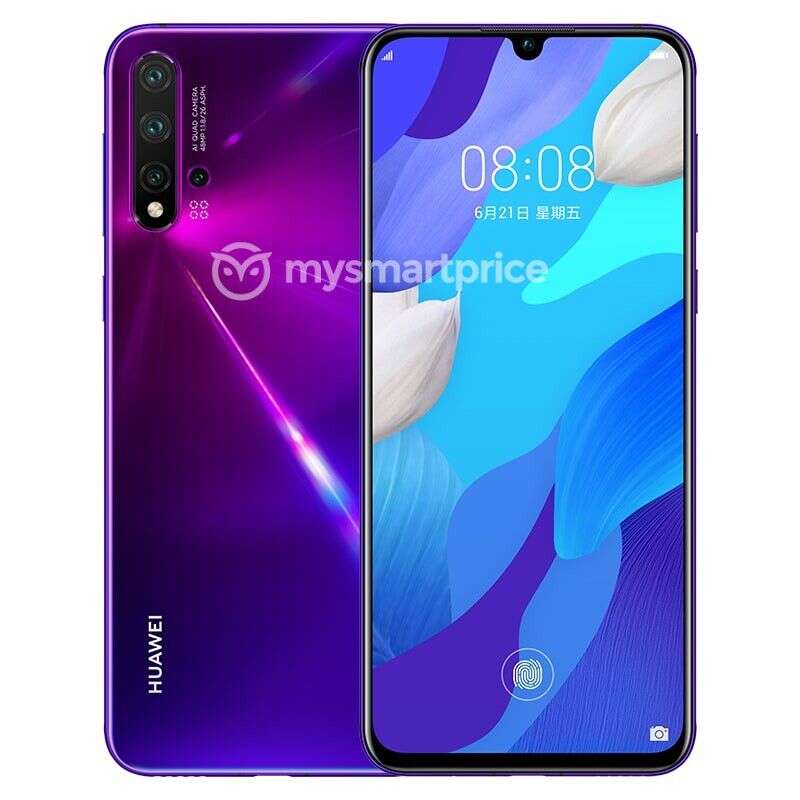 Nova 5 Pro, huawei Nova 5 Pro, render Nova 5 Pro, wygląd Nova 5 Pro, design Nova 5 Pro, projekt Nova 5 Pro, ekran Nova 5 Pro, aparat Nova 5 Pro, aparaty Nova 5 Pro