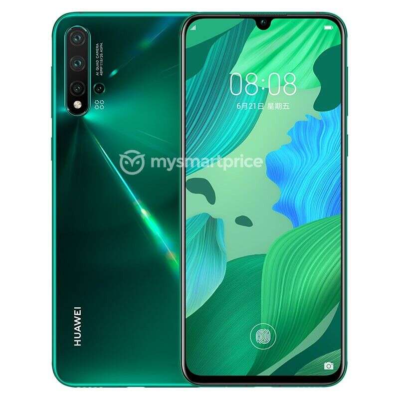Nova 5 Pro, huawei Nova 5 Pro, render Nova 5 Pro, wygląd Nova 5 Pro, design Nova 5 Pro, projekt Nova 5 Pro, ekran Nova 5 Pro, aparat Nova 5 Pro, aparaty Nova 5 Pro