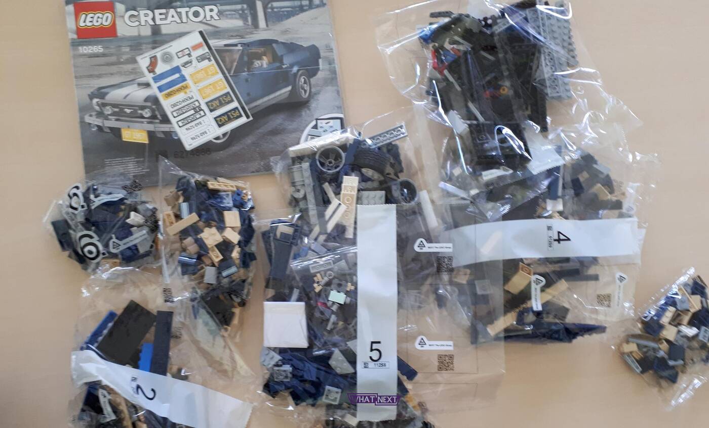 Składamy Lego Creator Ford Mustang - przyjemny powrót do przeszłości