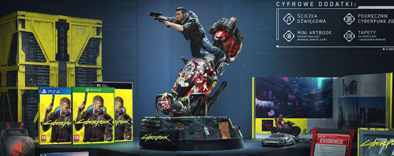 Darmowa kolekcjonerka Cyberpunk 2077 dla krzykacza z E3