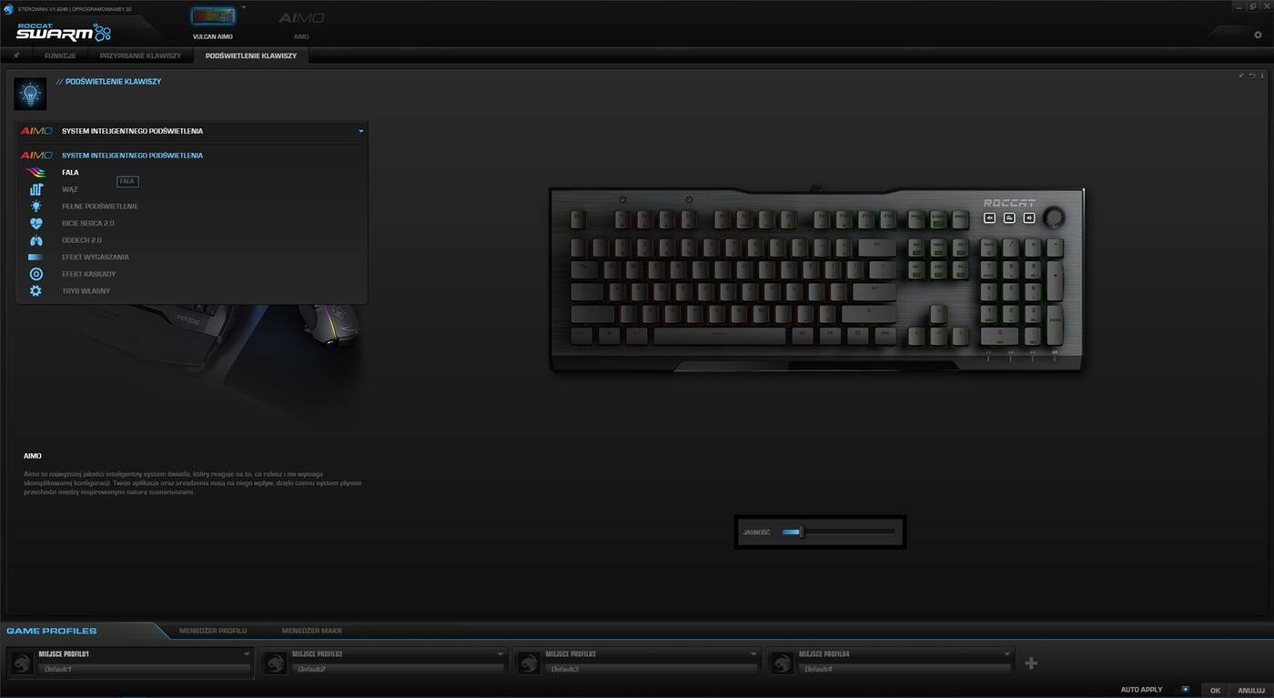 Test klawiatury Roccat Vulcan 120 AIMO z przełącznikami Titan