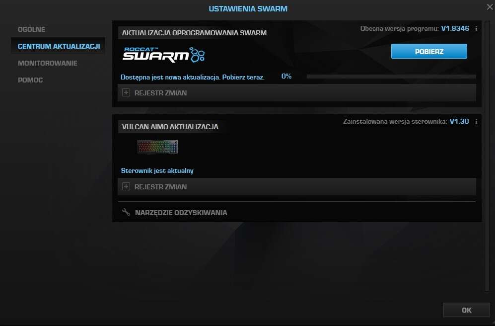 Test klawiatury Roccat Vulcan 120 AIMO z przełącznikami Titan