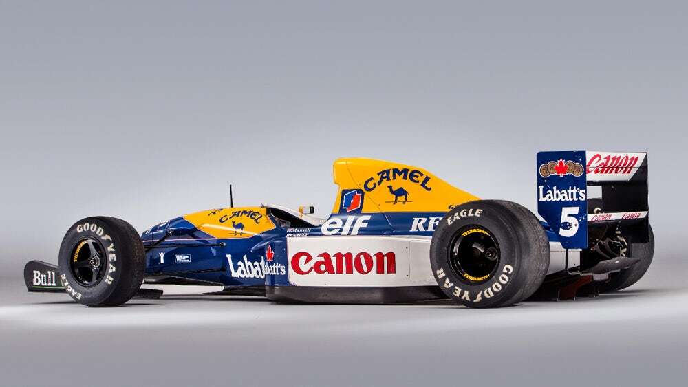 Legendarny samochód F1 Williams-Renault FW15B trafi na sprzedaż