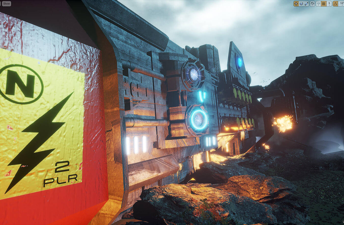 Ray Tracing w Unreal z 1998 roku odnowionym przez gracza