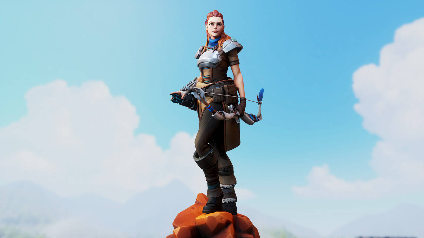 Aloy w Overwatch - jak prezentowałaby sie bohaterka Horizon: Zero Dawn?