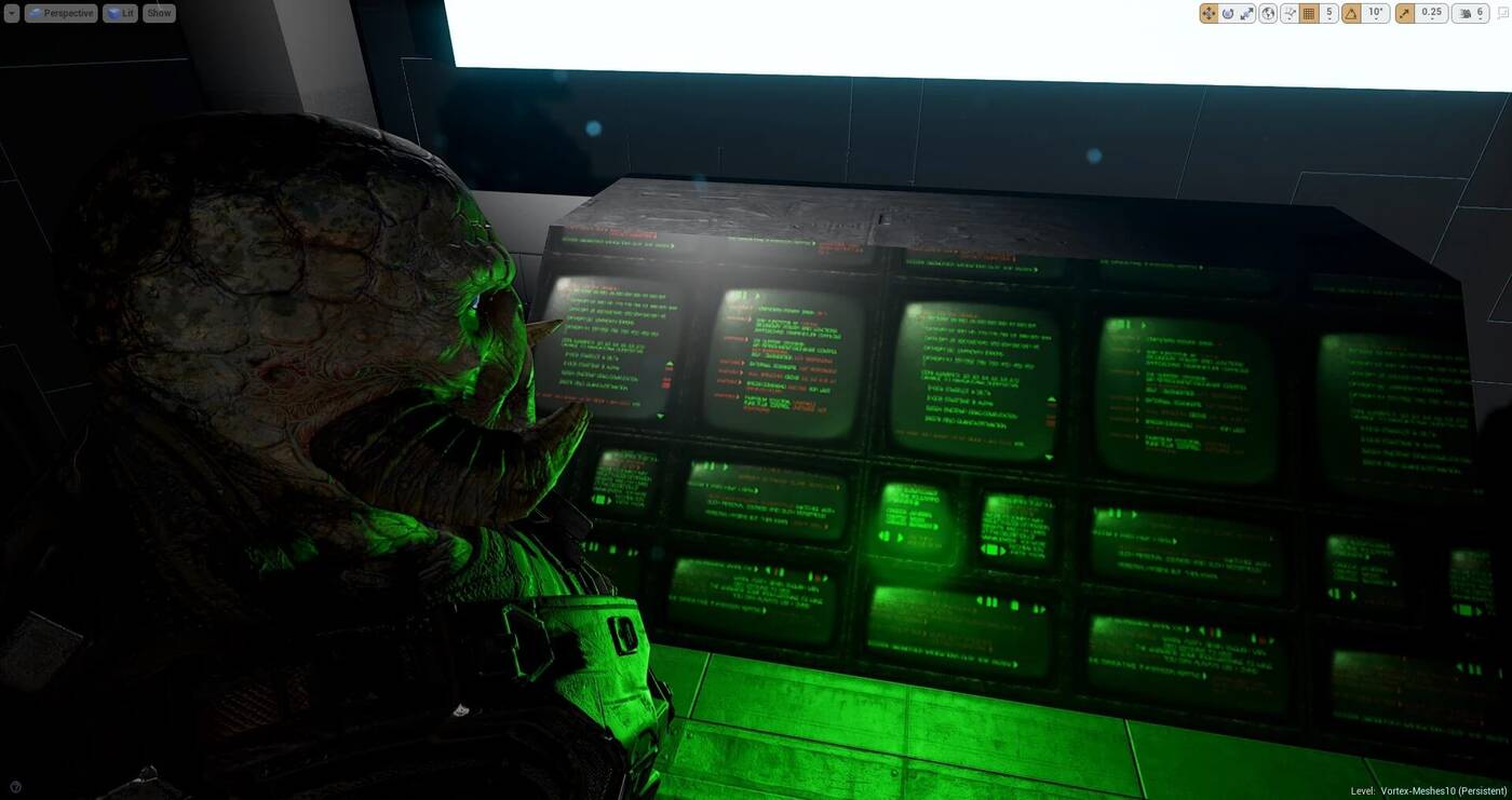 Ray Tracing w Unreal z 1998 roku odnowionym przez gracza