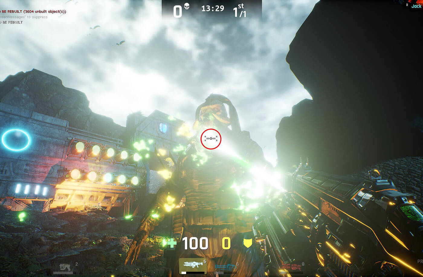 Ray Tracing w Unreal z 1998 roku odnowionym przez gracza