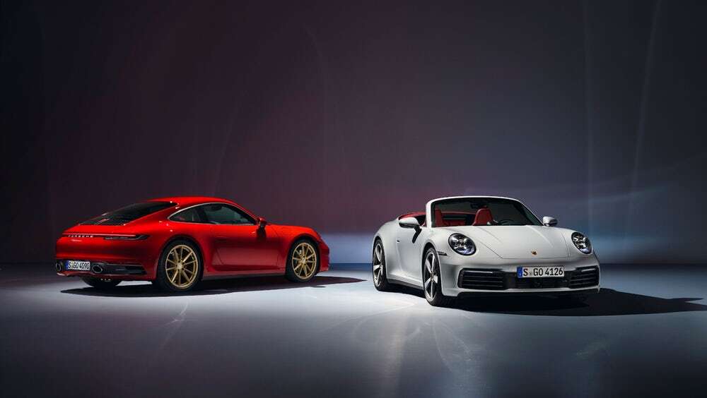 Nowe "podstawowe" Porsche 911 Carrera i Cabriolet
