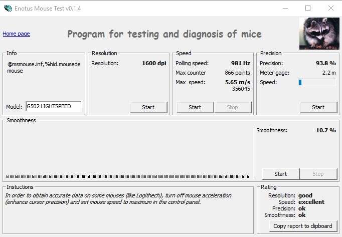 Test myszki bezprzewodowej Logitech G502 Lightspeed
