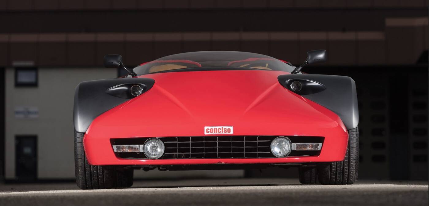 Bazujący na Ferrari 328 model Conciso
