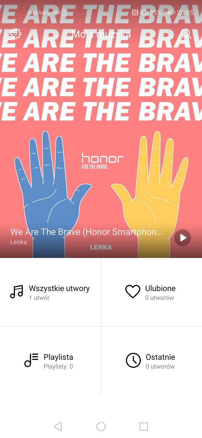 Właściwości audio