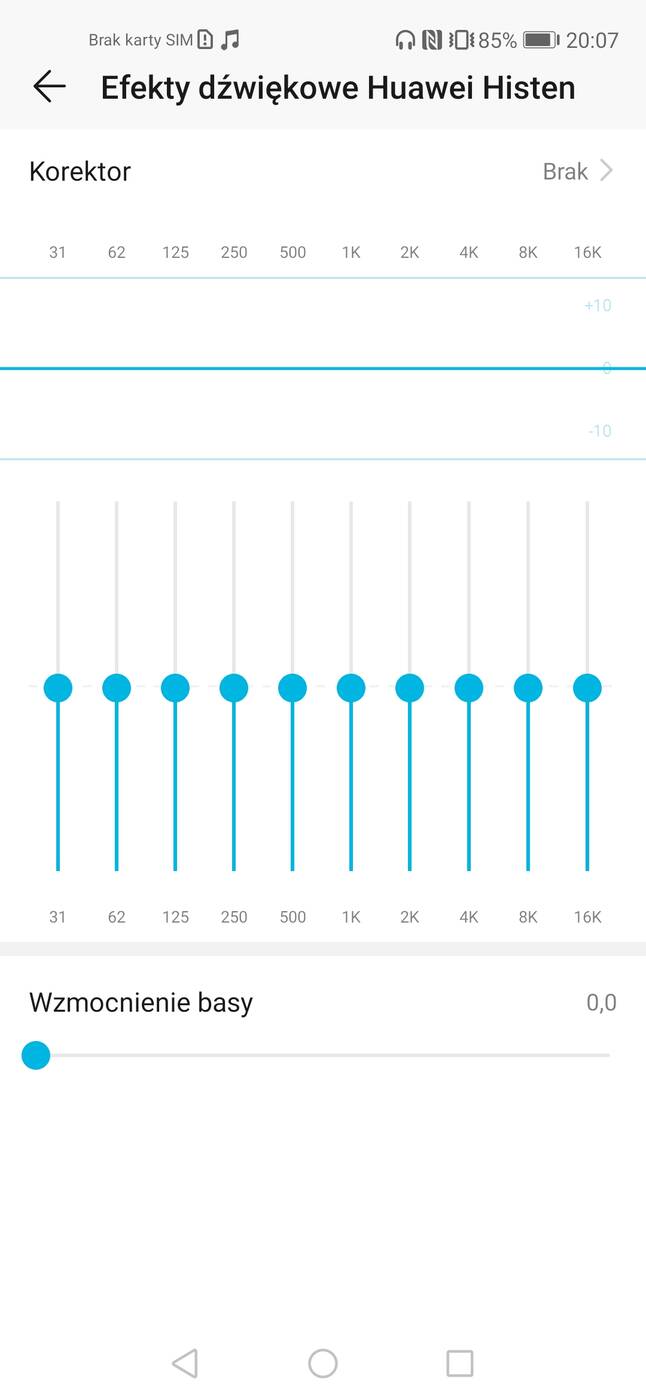 Właściwości audio