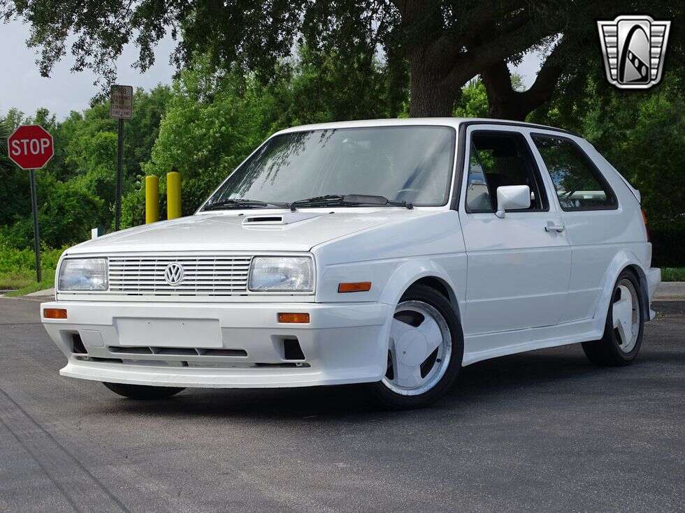 Volkswagena GTI lata 80. wręcz krzyczą