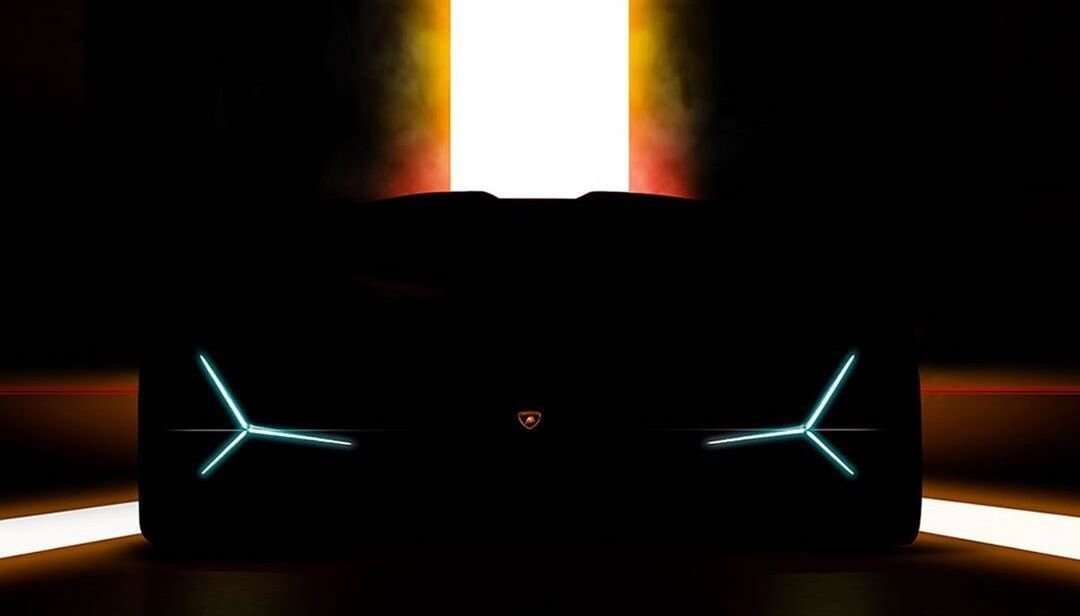 Hybrydowy hipersamochód Lamborghini na pierwszym teaserze