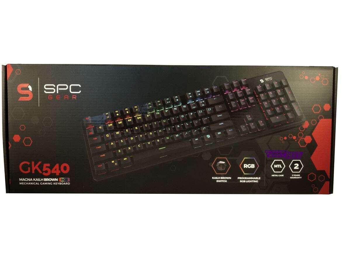 Test klawiatury SPC Gear GK540