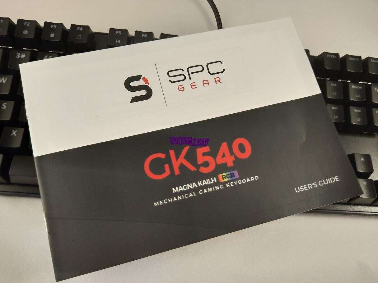 Test klawiatury SPC Gear GK540