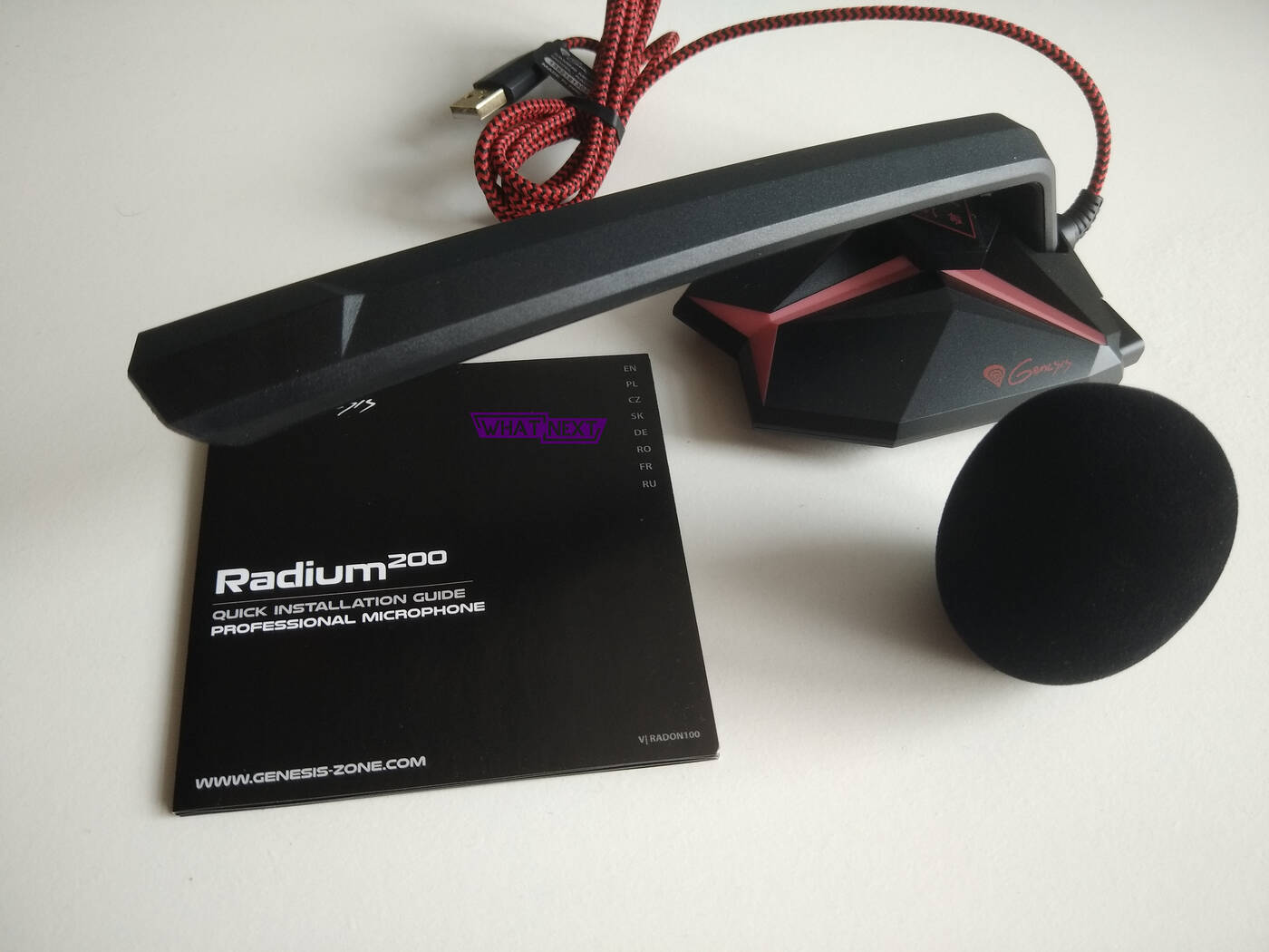 Test mikrofonu Genesis Radium 200