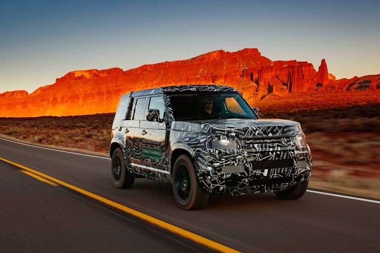 To prawdopodobnie Land Rover Defender 2020