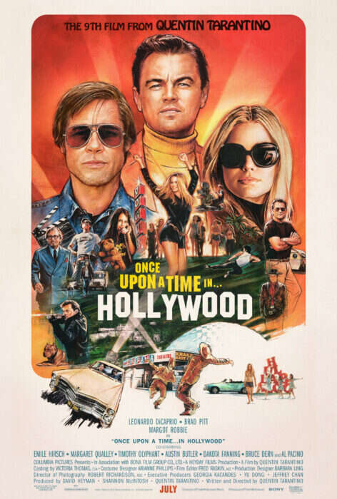 film Pewnego razu... w Hollywood, recenzja Pewnego razu... w Hollywood, Quentin Tarantino Pewnego razu... w Hollywood, Brad Pitt Pewnego razu... w Hollywood, Leonardo DiCaprio Pewnego razu... w Hollywood 