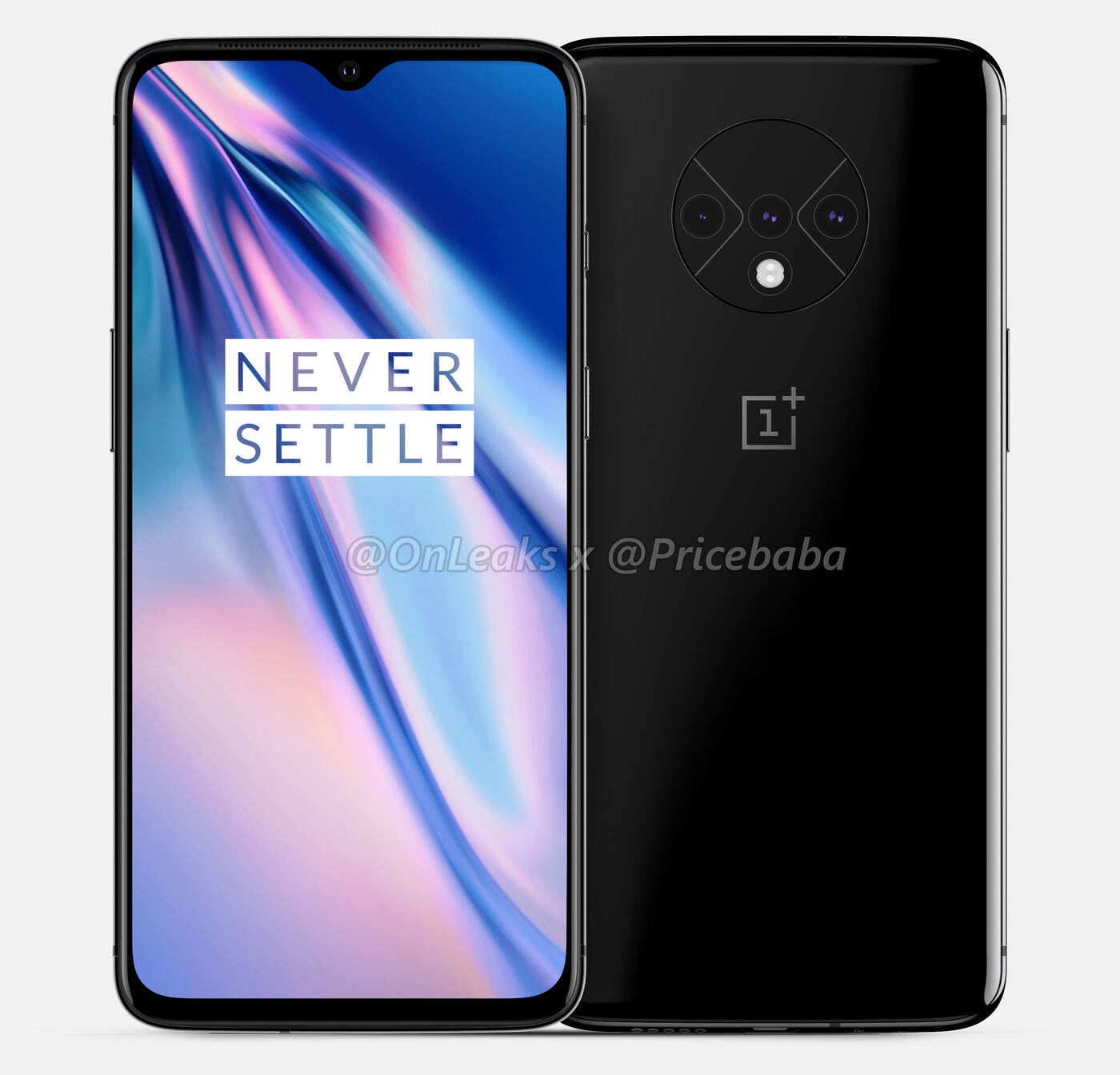 Szczegółowe rendery OnePlus 7T z każdej strony