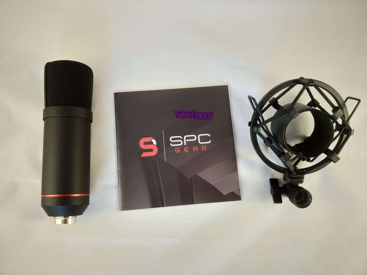 Test mikrofonu SM900 od SPC Gear