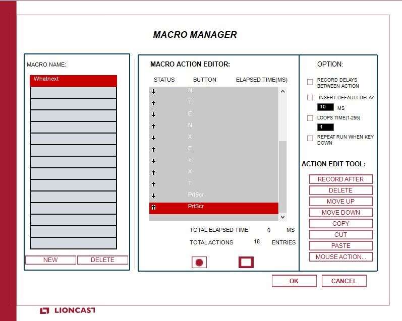 Test myszki Lioncast LM25
